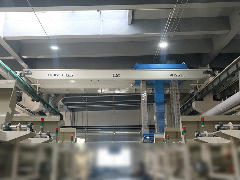 石墨负极材料工厂洁净起重机