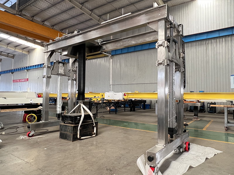 无尘不锈钢双梁门架