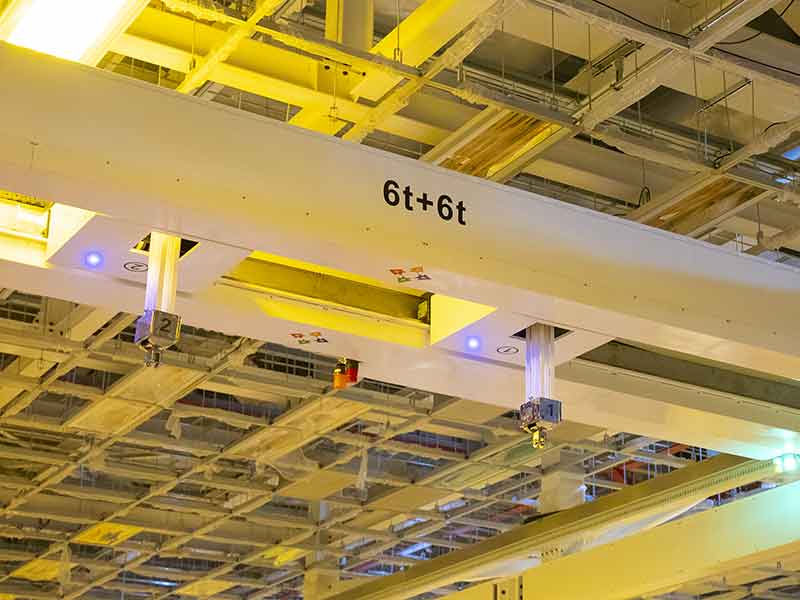 封测厂纤维带洁净行吊