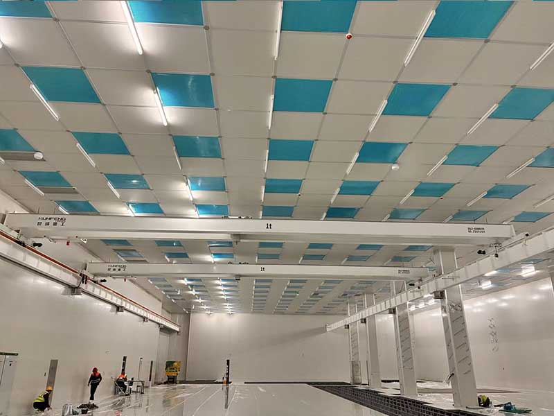 AMOLED金属掩膜版车间洁净起重机