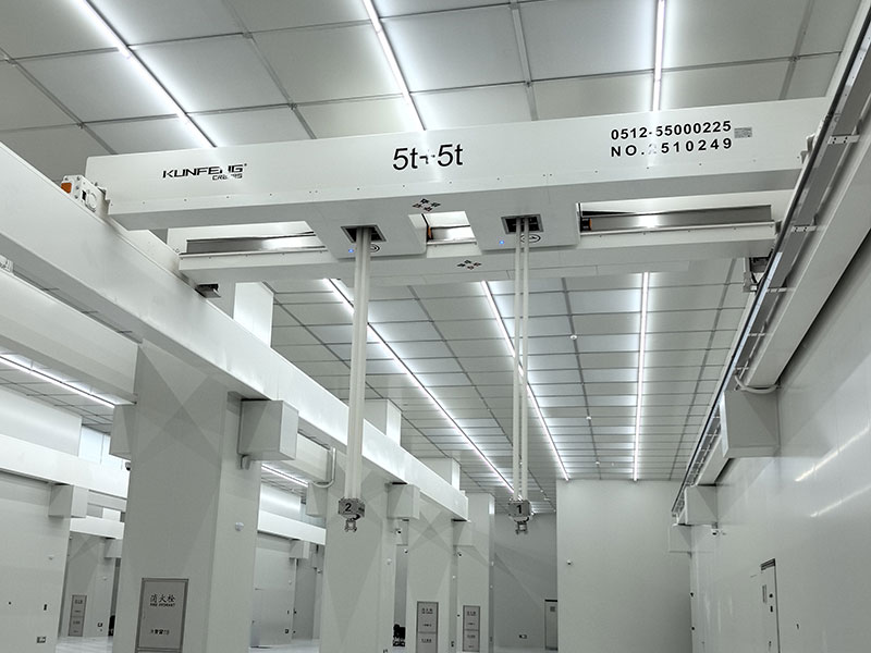 防微震无尘室行车